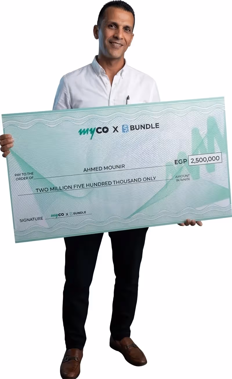 Ahmed M - Bundle grand prize winner